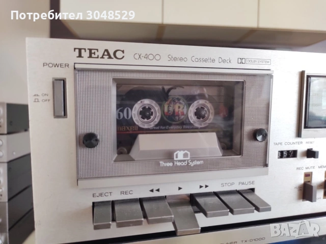 Дек TEAC CX-400, снимка 3 - Декове - 53609441