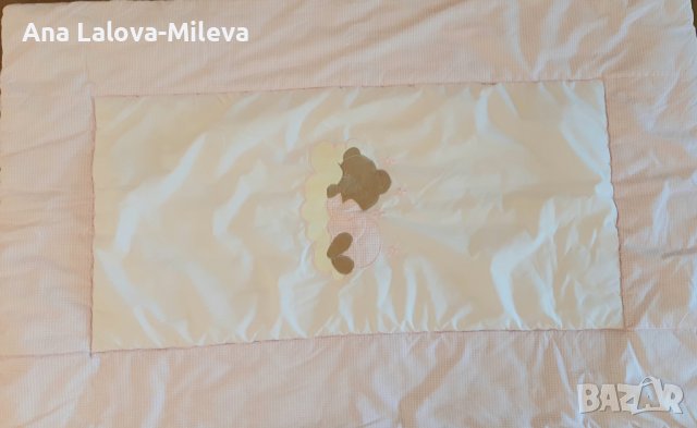 Бебешки памучни одеала, обиколници и комплекти за кошара, хавлия, пелени , снимка 5 - Спално бельо и завивки - 40190783