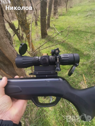 Въздушна пушка Gamo Black Knight 5.5mm, снимка 4 - Въздушно оръжие - 52944147