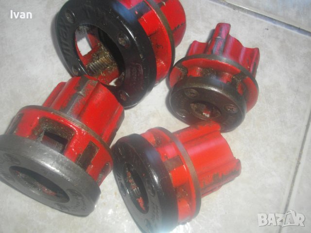 VIRAX Резбонарезни Глави За Чешмеджийска Водпроводна Плашка Винтонарезка VIRAX-Made in France-Профи, снимка 7 - Други инструменти - 43569270