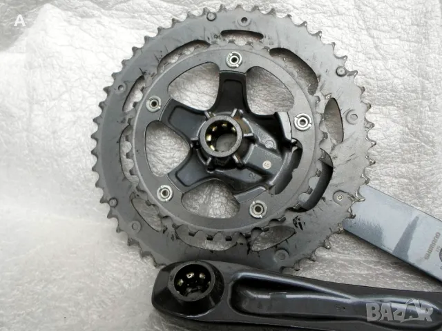  SHIMANO CLARIS /шосейни курбели компакт/, снимка 7 - Части за велосипеди - 36210777