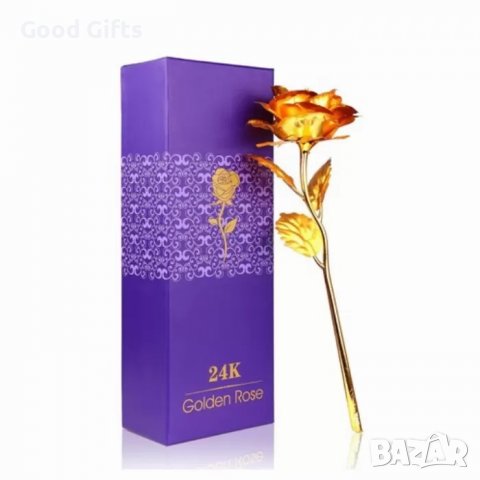 24К Златна роза Golden Rose , Златна / Червена