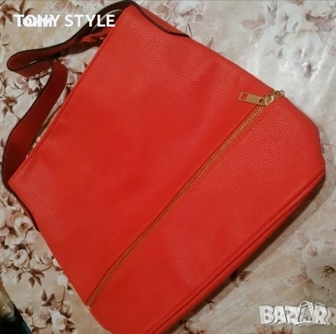 Нова Кожена Дамска Чанта , снимка 7 - Чанти - 51696884