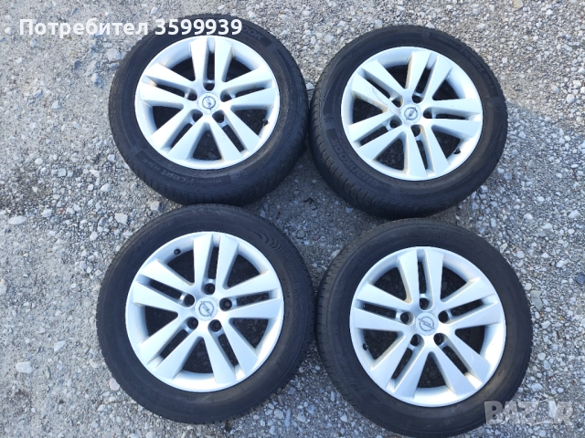 Оригинални алуминиеви джанти 5/110/R16 за Opel, Fiat, Alfa Romeo, Saab , снимка 10 - Гуми и джанти - 52537879