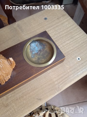 Пепелник,ръчна изработка , снимка 3 - Антикварни и старинни предмети - 43370856