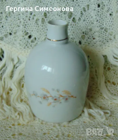Българско порцеланово шише, снимка 3 - Други - 47349406