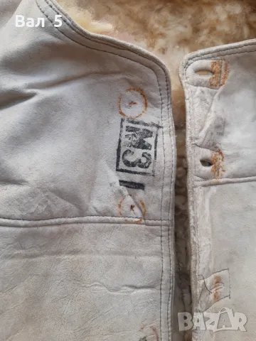 Военен кожен елек , елече Царство България , Втора свет в-на, снимка 3 - Антикварни и старинни предмети - 49025523