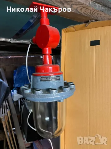 Лампа висяща индустриална , снимка 4 - Антикварни и старинни предмети - 47972241