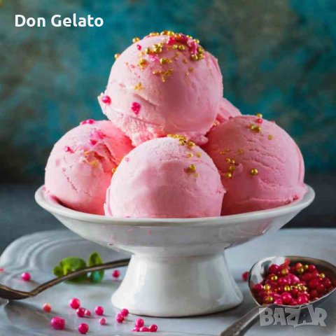 Суха смес за домашен сладолед Ягода (250г / 1 L Мляко), снимка 2 - Други - 37668164