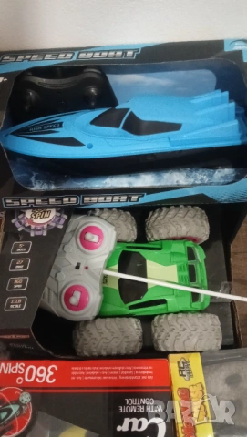 9бр детски бебешки играчки робот лодка кораб кола бъги дистанционно влак електронна игра 2, снимка 6 - Образователни игри - 53481594