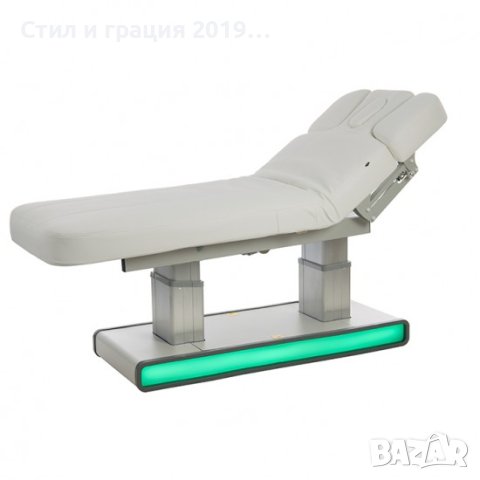Спа кушетка Muse (4 мотора) 198,5 x 74 x 69/90 см с LED светлина - различни цветове, снимка 1