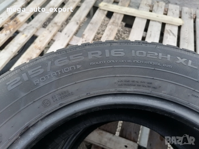 2 бр. Nokian 215/65R16, снимка 5 - Гуми и джанти - 52842778