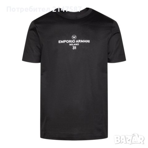 Мъжки тениски Emporio Armani , снимка 2 - Тениски - 43673081
