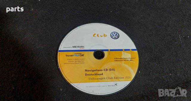 Диск за Навигация CD - DX - VW - Ауди - 1K0051884 N, снимка 2 - CD дискове - 43706671