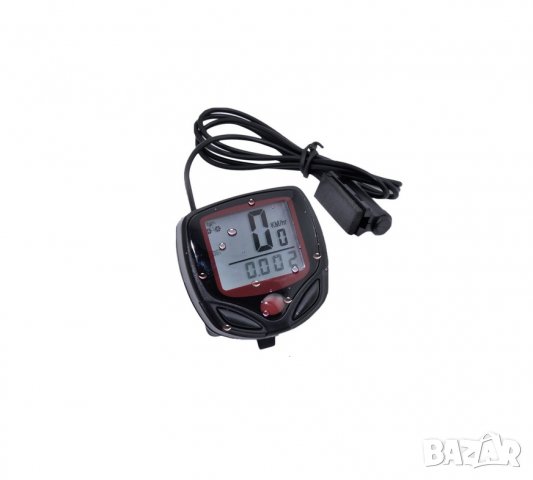 Компютър (Километраж) със кабел, за велосипед