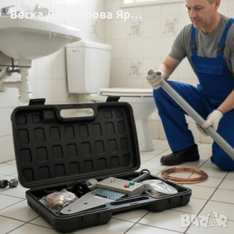 Професионална PPR лепачка 900W с 6 глави (20–63 мм) – Бърз и точен монтаж на водопроводни инсталации