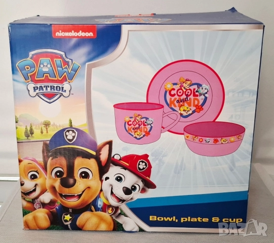 SINSAY НОВ Детски сервиз за хранене PAW PATROL за момиче, снимка 2 - Други - 51429320