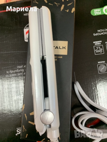 Мини преса за изправяне и накъдряне / Преса за къса коса, снимка 4 - Преси за коса - 52050229