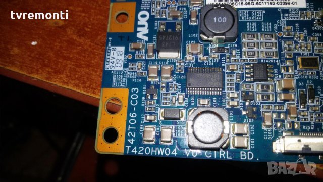T con Board T420HW04 v0 CTRL BD , снимка 2 - Части и Платки - 27710783