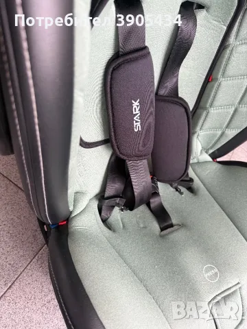Като ново! Столче за кола цвят мента от 0-36 кг, снимка 2 - Столчета за кола и колело - 50312130