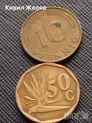 Лот монети от цял свят 10 броя ЮЖНА АФРИКА, БРАЗИЛИЯ, ИСПАНИЯ ЗА КОЛЕКЦИЯ ДЕКОРАЦИЯ 26393, снимка 6 - Нумизматика и бонистика - 43360080