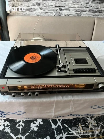 Philips 970 комбайн, снимка 2 - Грамофони - 51070826