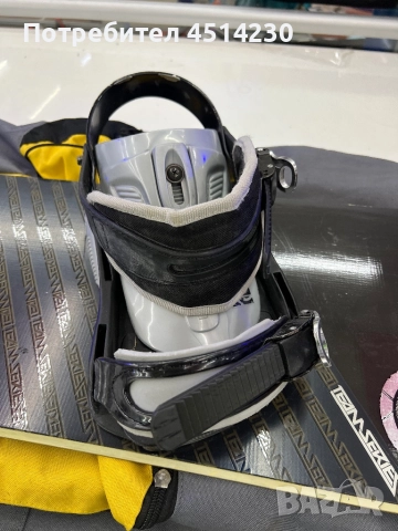 Сноуборд Ranger 155 см с автомати + калъф, снимка 13 - Зимни спортове - 52879684