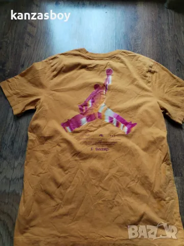 NIKE AIR JORDAN JUMPMAN 3D CREW TEE - страхотна мъжка тениска М, снимка 4 - Тениски - 49909282