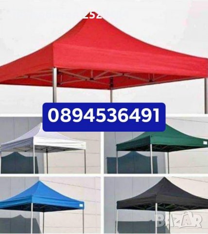 Резервни платнища и страници за шатри с размери2х2м, 3х2, 3х3м, 2х4м 3х4,5 3х6м. ХИТ Цена 15лв/7,67€, снимка 3 - Други - 37002510