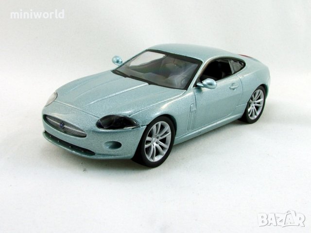 Jaguar XK Coupe 2005 - мащаб 1:43 на ДеАгостини модела е нов в блистер, снимка 15 - Колекции - 44025919