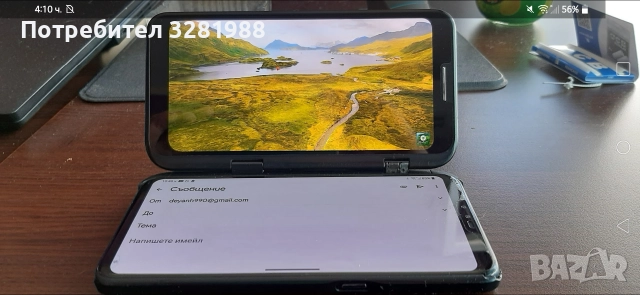 Lg v50 Thinq dual screen + аксесоари, снимка 2 - Таблети - 52964435