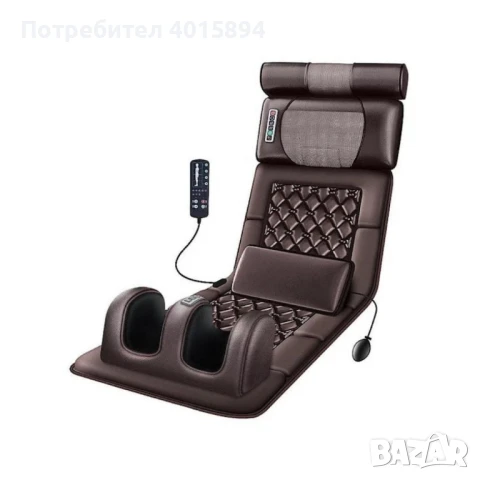 Масажен матрак с вибрационно отопление и масаж на краката – Пълна релаксация у дома, снимка 10 - Матраци - 50957483