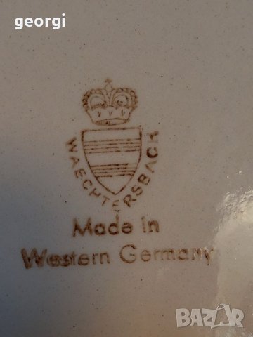 Немско голямо порцеланово плато с елени   18/2, снимка 7 - Сервизи - 38332991