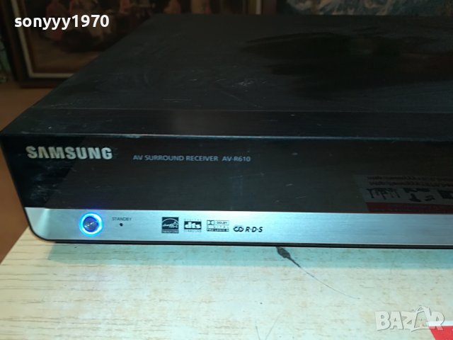 SAMSUNG AV-R610 RECEIVER-ВНОС SWISS 0906221651, снимка 10 - Ресийвъри, усилватели, смесителни пултове - 37033475