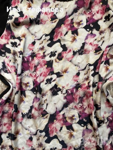 Страхотна блуза топ с 3D теменушки , снимка 7 - Блузи с дълъг ръкав и пуловери - 37835208