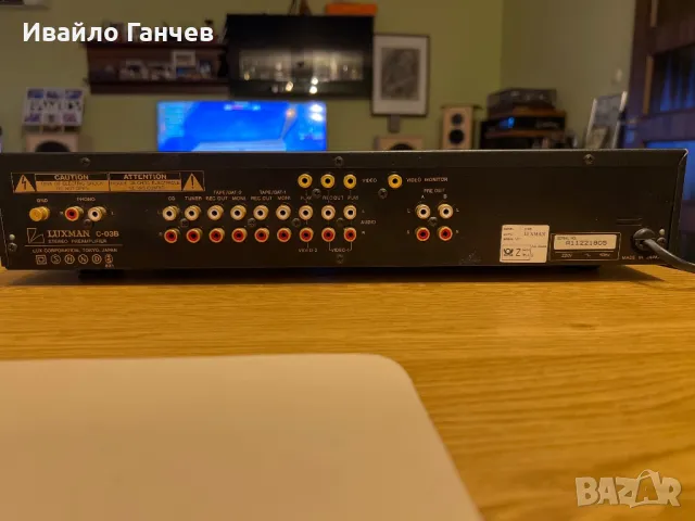Предусилвател Luxman C-03 CLASS A, снимка 3 - Ресийвъри, усилватели, смесителни пултове - 49377768