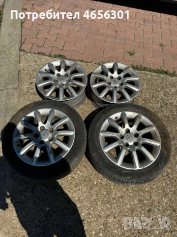 Комплект 4бр. алуминиеви джанти ET37 6.5jx16 за Опел Opel само за 220лв.