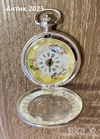 Механичен джобен часовник The Heritage Collection, модел Viena, снимка 4 - Джобни - 53324546