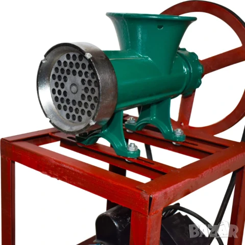 Чугунена електрическа месомелачка / Румънска месомелачка 32”, снимка 8 - Месомелачки - 51093758