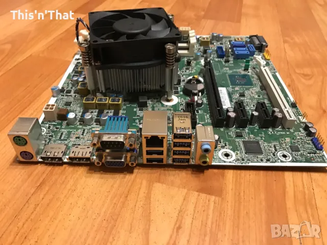 Дъно с процесор HP+процесор I7 + Fan, снимка 2 - Процесори - 48890515
