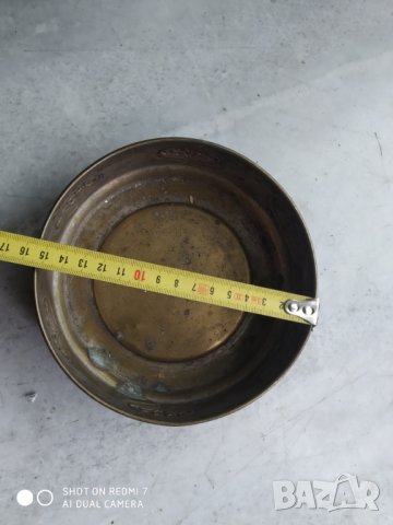 стара метална купичка, снимка 3 - Други ценни предмети - 37945232
