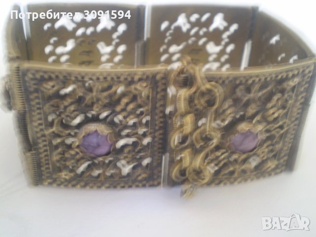 възрожденска гривна накит, снимка 2 - Антикварни и старинни предмети - 38470813