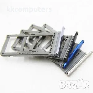 SIM MMC държач /Син/ за Samsung Note 8 N950 (1 SIM) Баркод : 114079