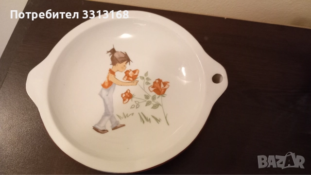 Детска порцеланова чиния 