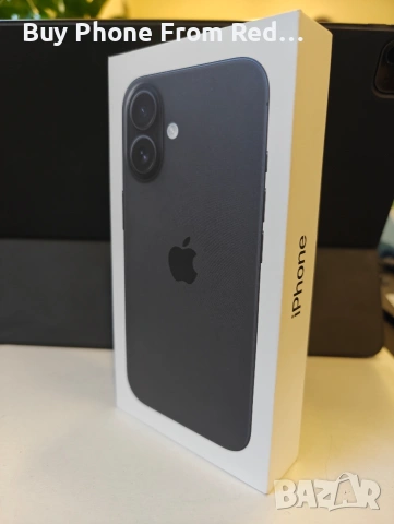 BPFR* Продава чисто нов iPhone 16/128 GB запечатан, снимка 5 - Apple iPhone - 53350464