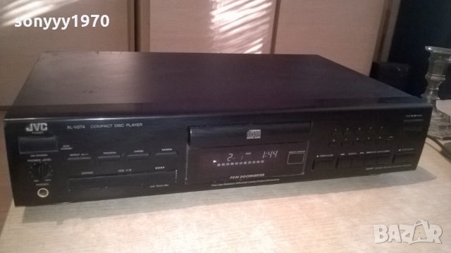 jvc xl-v274bk cd made in france-внос франция, снимка 2 - Декове - 26692947