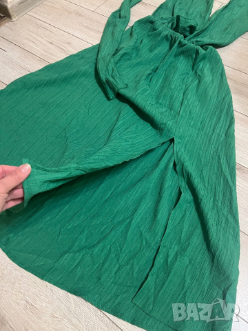 Зелена лятна рокля, снимка 4 - Рокли - 44872825