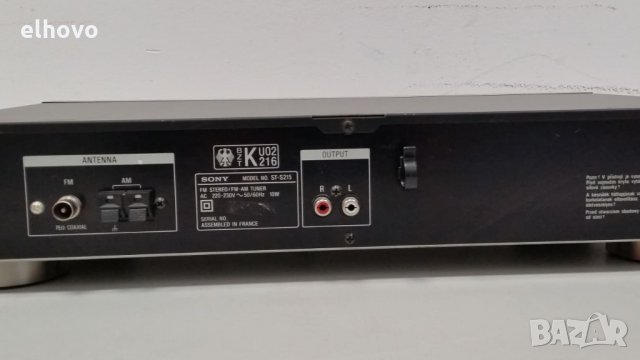 Стерео тунер SONY ST-S215, снимка 2 - Ресийвъри, усилватели, смесителни пултове - 27592237