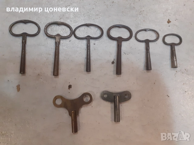  ключ, ключе за каминен, настолен, стенен часовник
