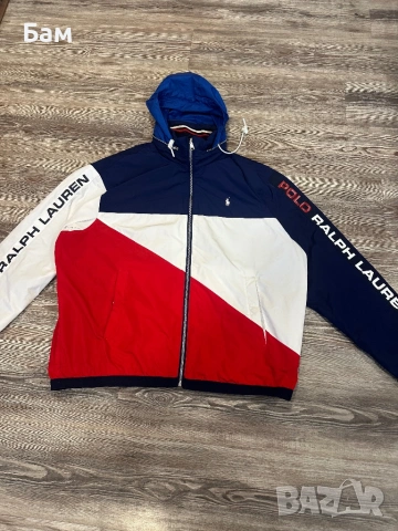 Оригинално мъжко яке Polo Ralph Lauren Color Block Jacket размер ХХЛ, снимка 5 - Якета - 53418227